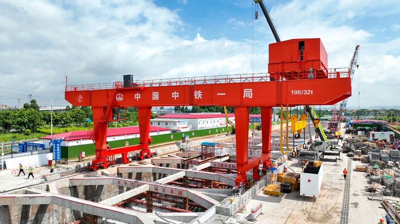 河南礦山攜手中鐵一局，助力粵港澳大灣區(qū)建設(shè)